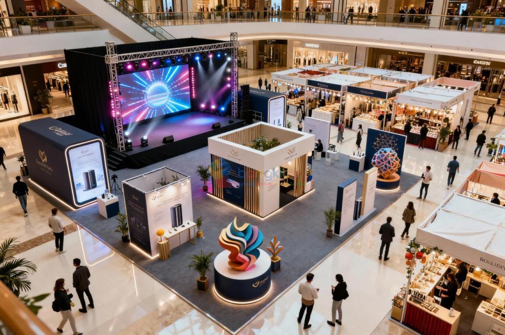 kontraktor dekorasi pameran Cariu