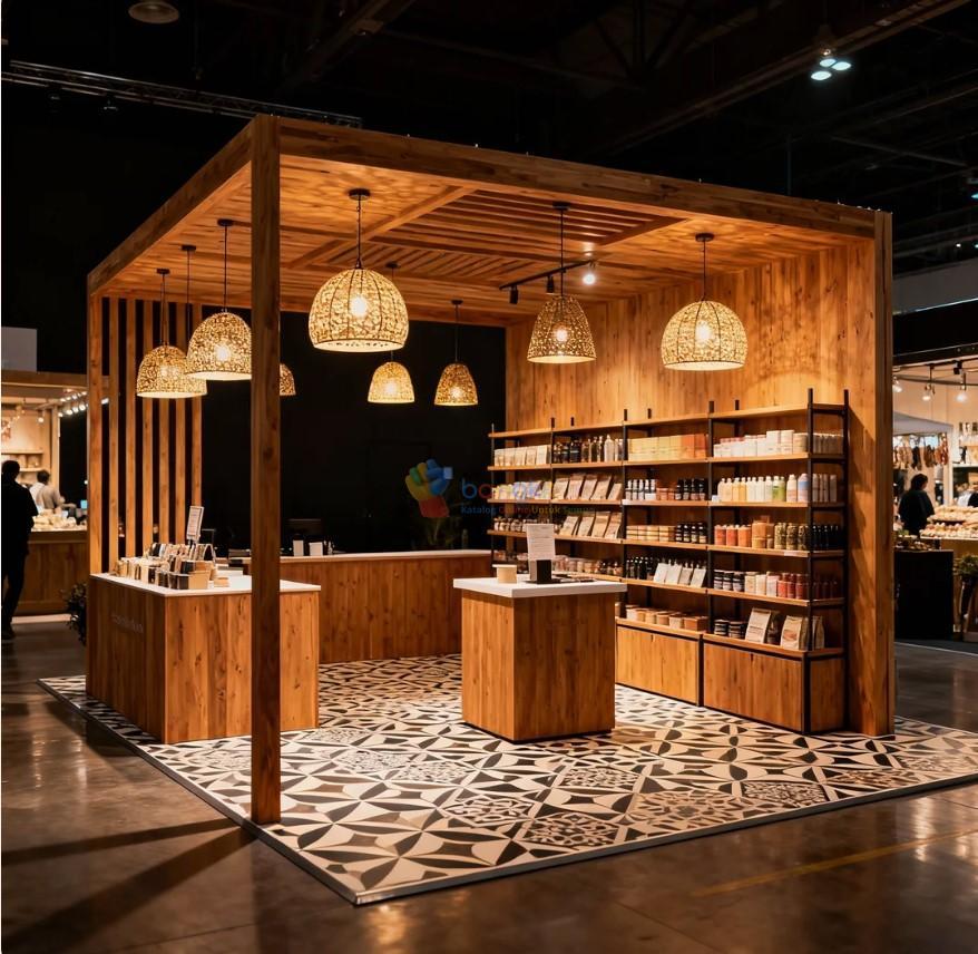 jasa pembuatan dekorasi pameran Taman Sari