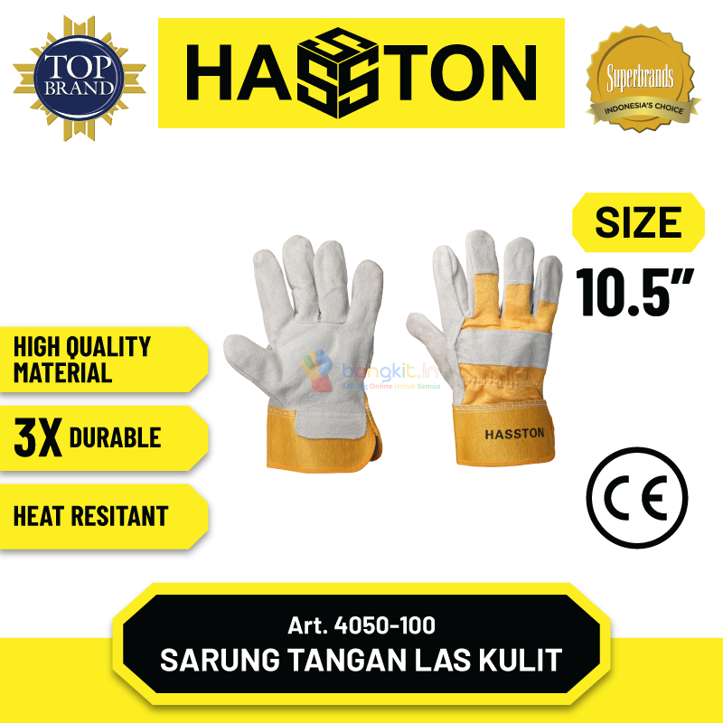Hasston Sarung Tangan Kombinasi 10.5” / Safety Gloves (4050)