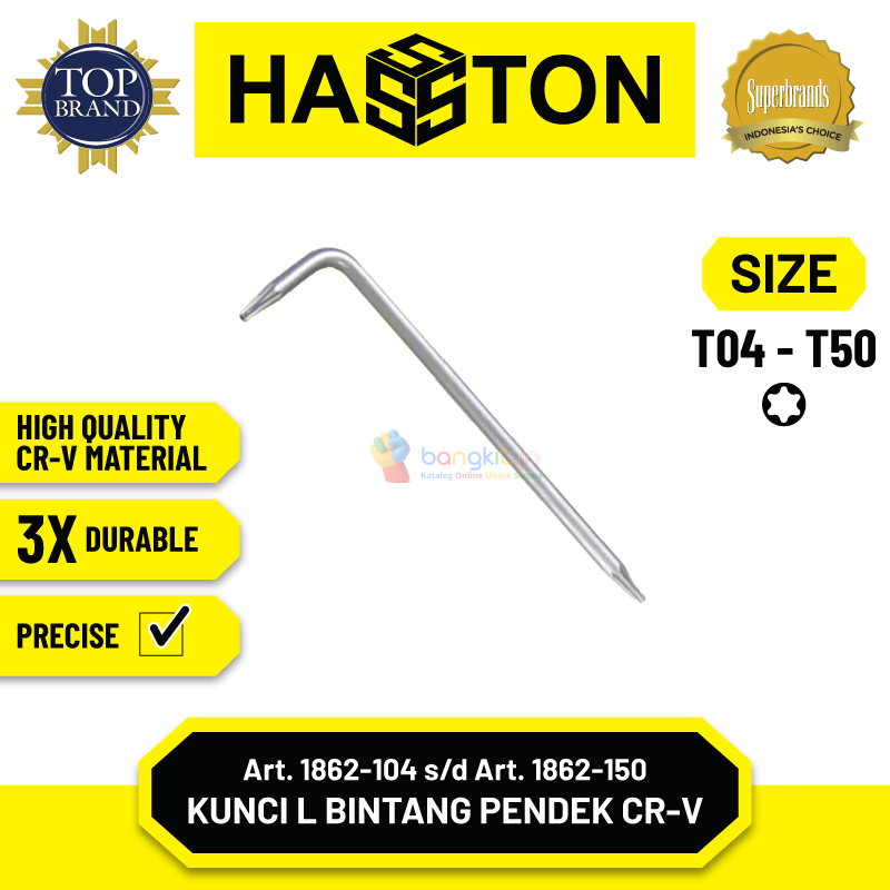 Hasston Kunci L Bintang Pendek CRV