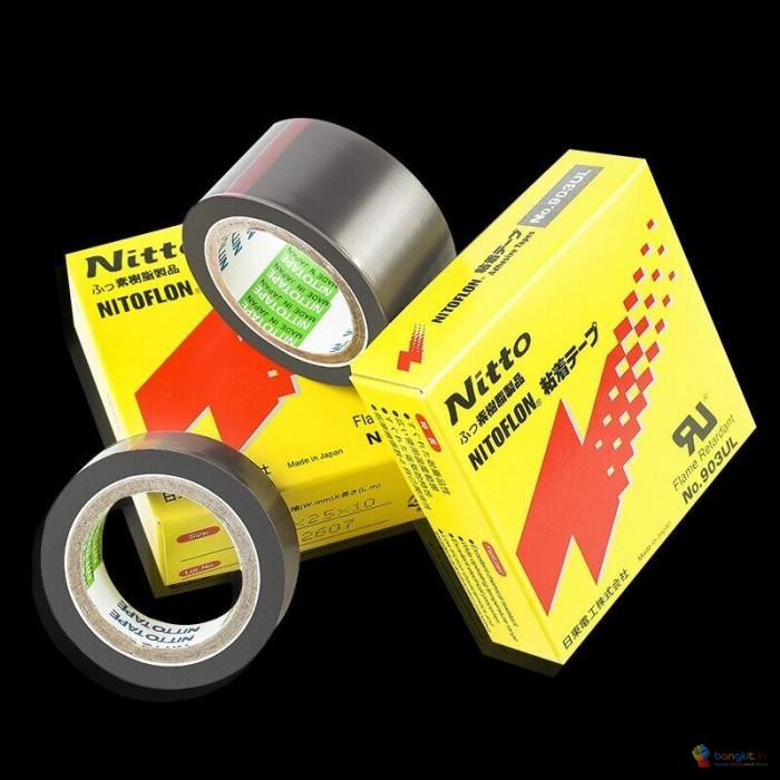 10 buah T0.08Mm * W(13Mm,19Mm)* L10m 903 Jepang NITTO DENKO Tape