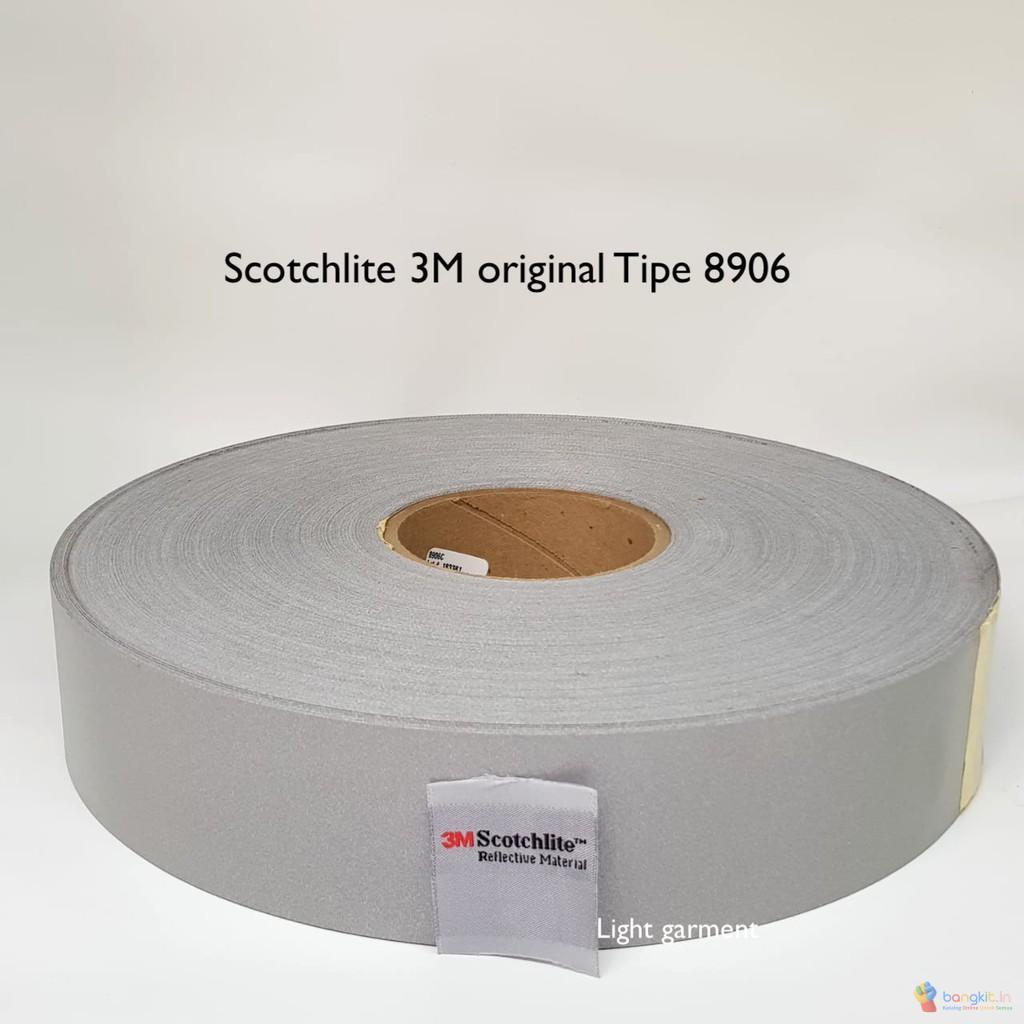 Scotchlite 3M 8906 5 cm isi 200 meter / Reflektor Baju Safety Skotlet Scotlight Pita
