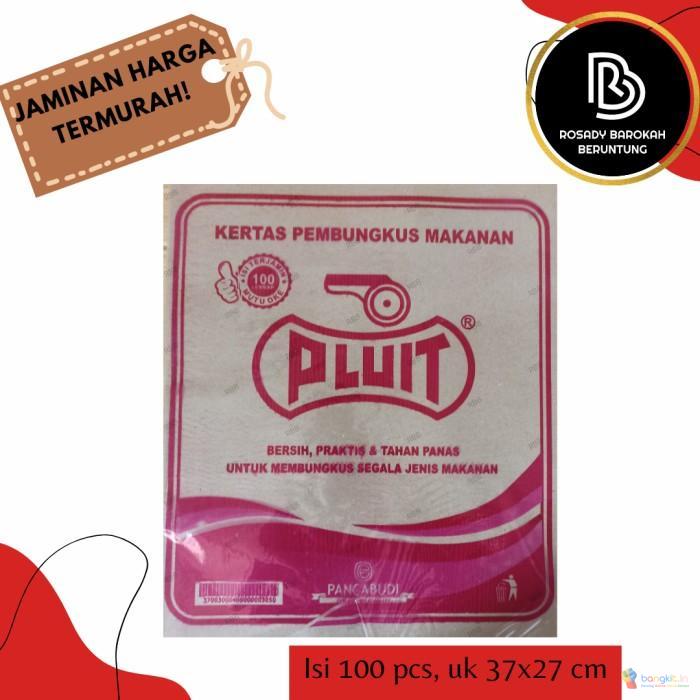 Kertas Nasi merk PLUIT isi 100 lembar