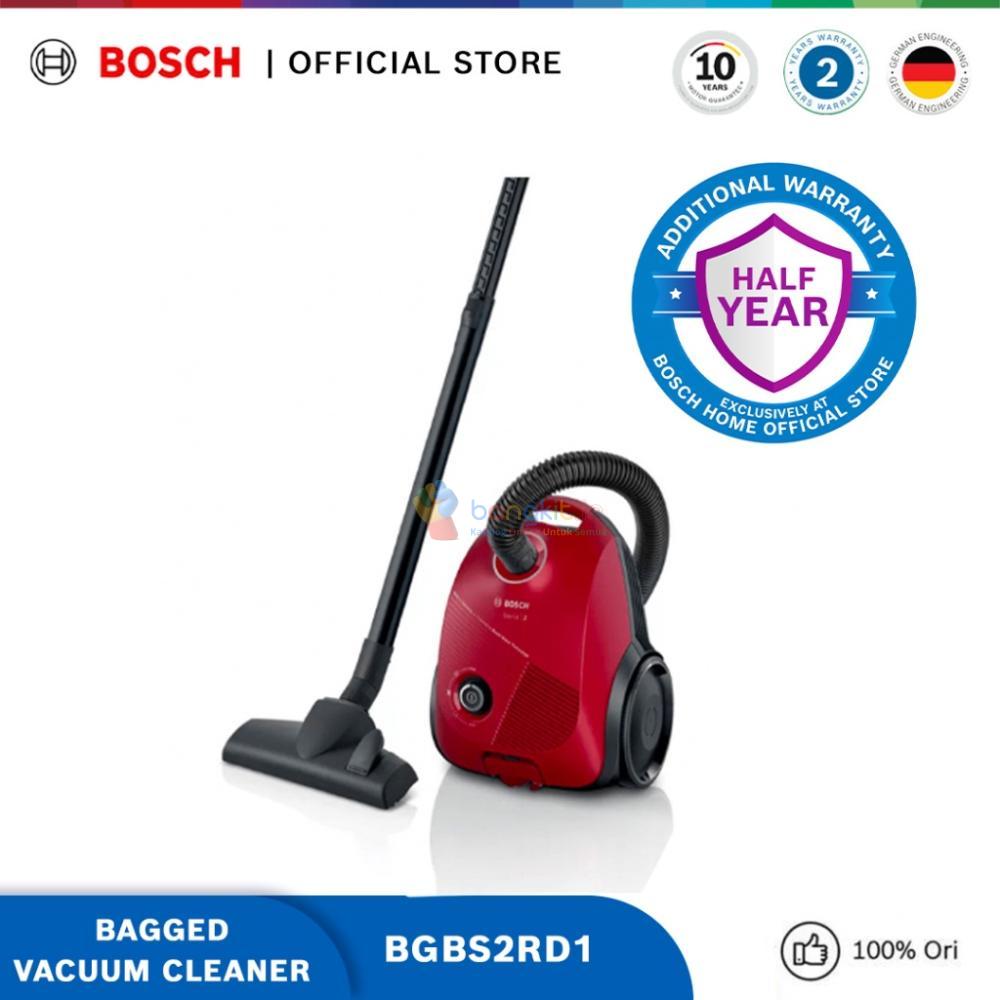 Bosch BGBS2RD1 Bagged Vacuum Cleaner Seri 2 Red