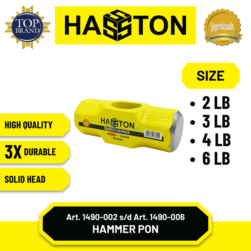 Hasston Hammer Pon 2 Lbs W / Palu Godam / Bodem (1490)