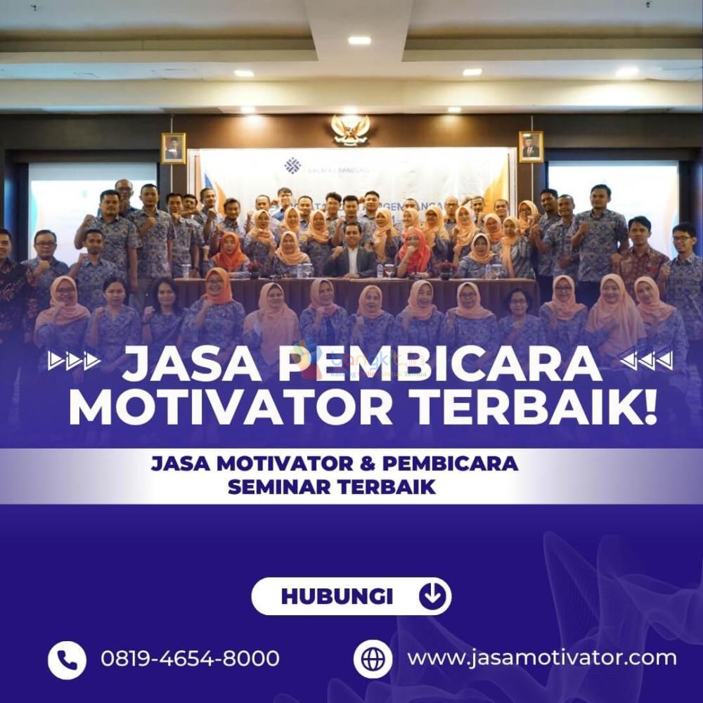 Motivator Terkenal di Banyuwangi, untuk Event Seminar Happy dan  Bersemangat