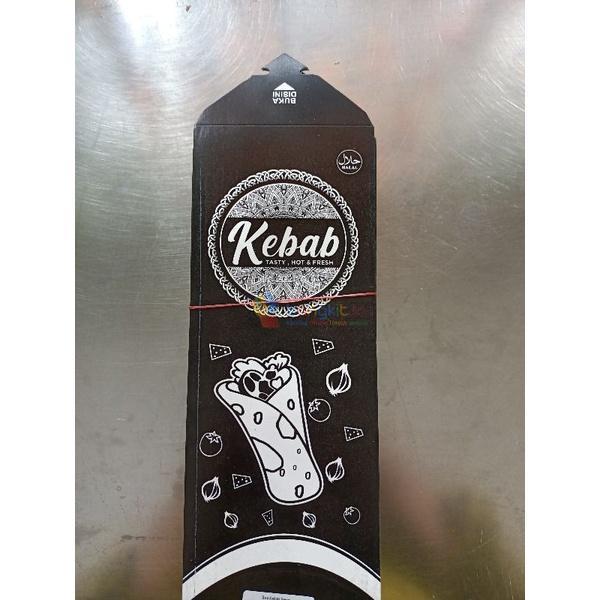 Box Kebab Besar Hitam