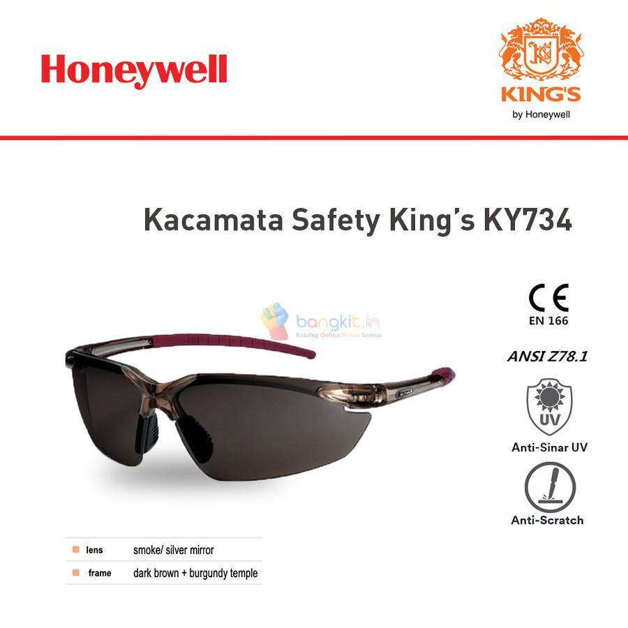 Honeywell Kacamata Safety Kings KY734 with Sporty & Stylish Design