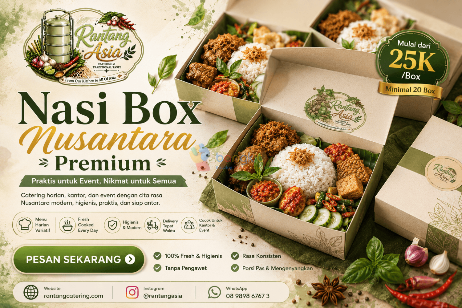 Jasa Catering Harian di pondok indah