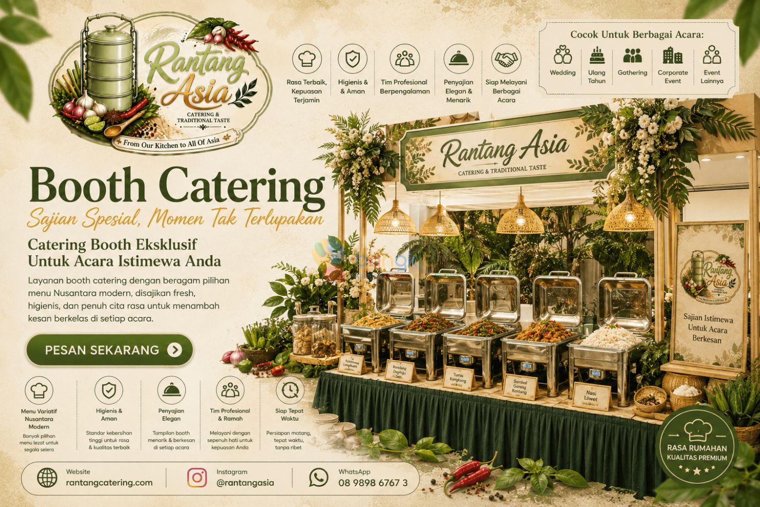 Jasa Catering Harian di radio dalam