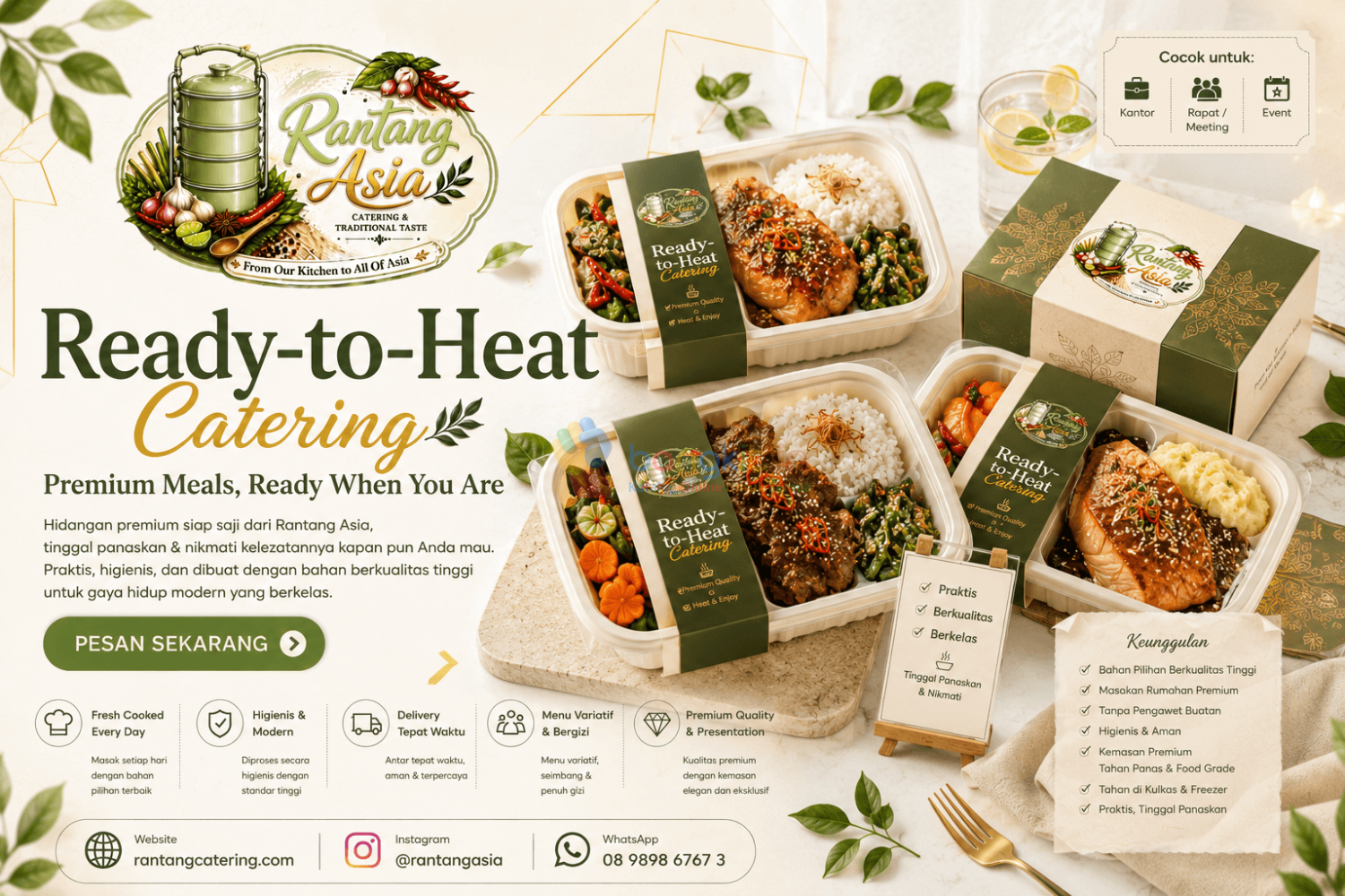 Jasa Catering Harian di cikini