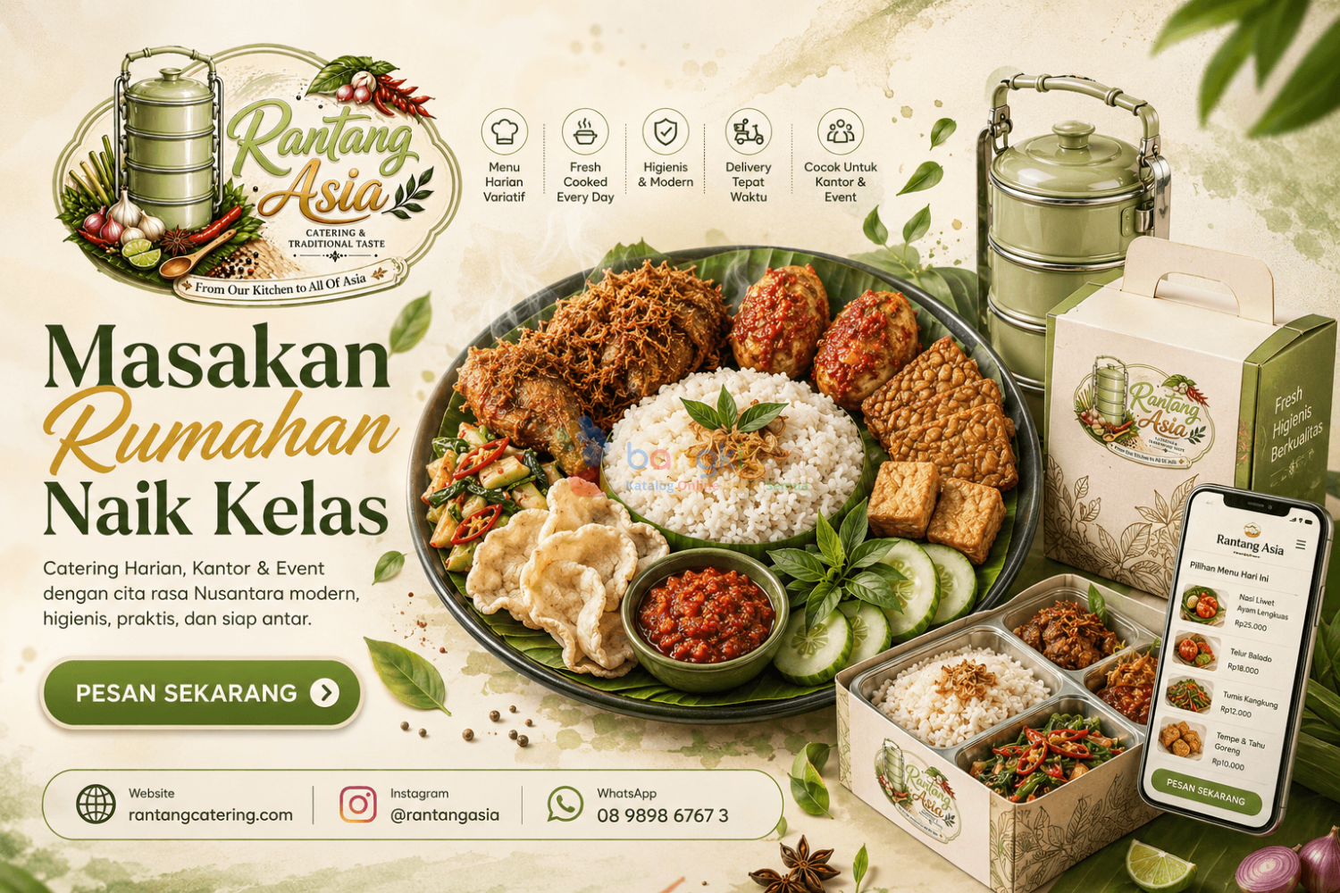 Jasa Catering Harian jakarta selatan