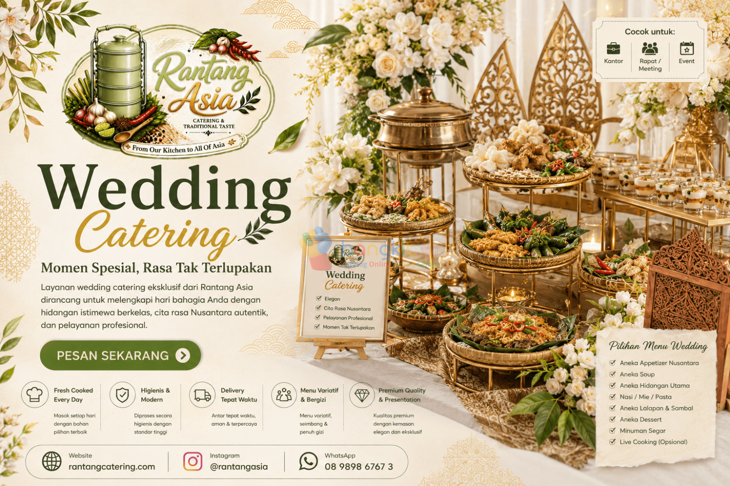 Jasa Catering Harian di permata hijau