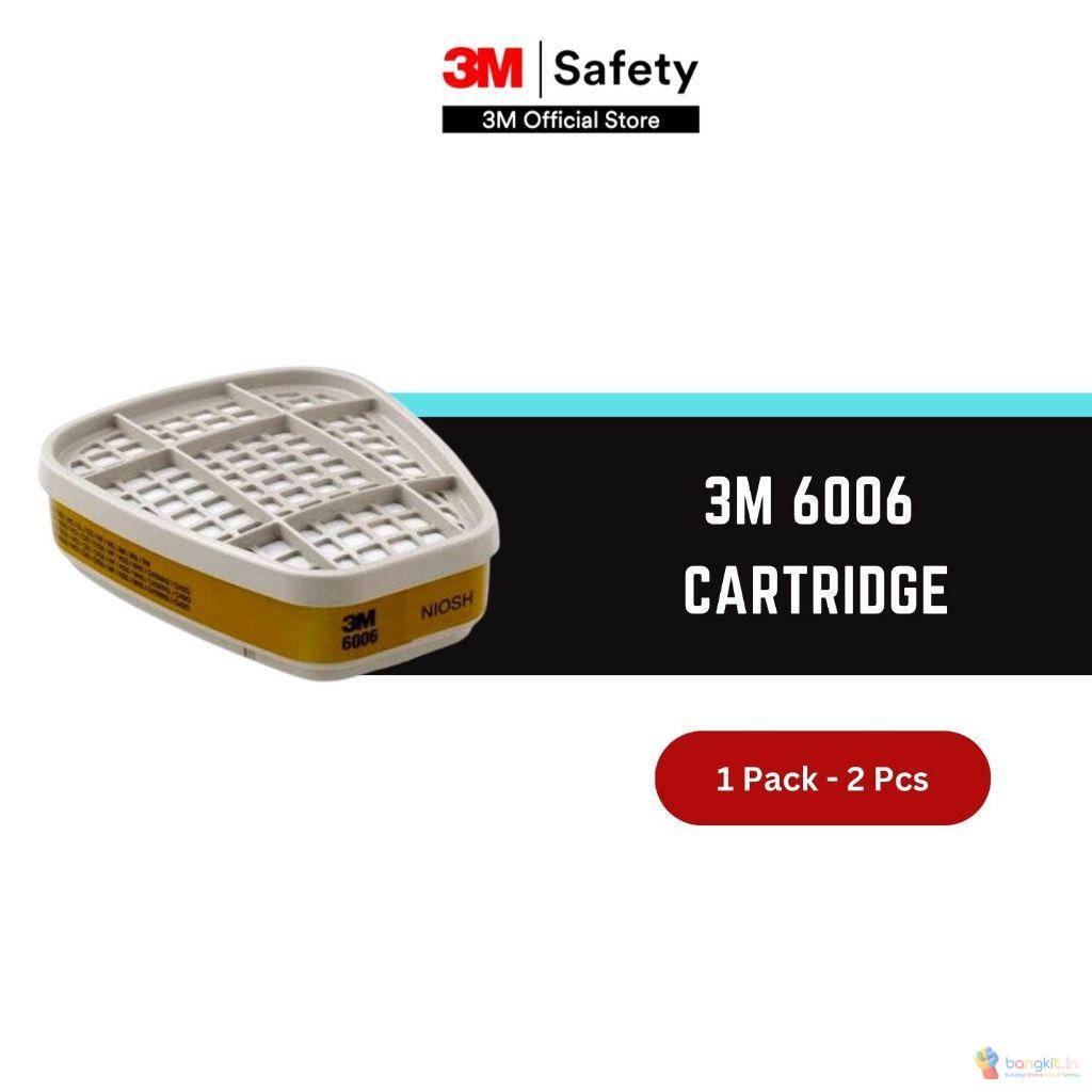 3M 6006 Multi Acid Gas Organic Vapor Cartridge 1 Bag isi 2 pcs