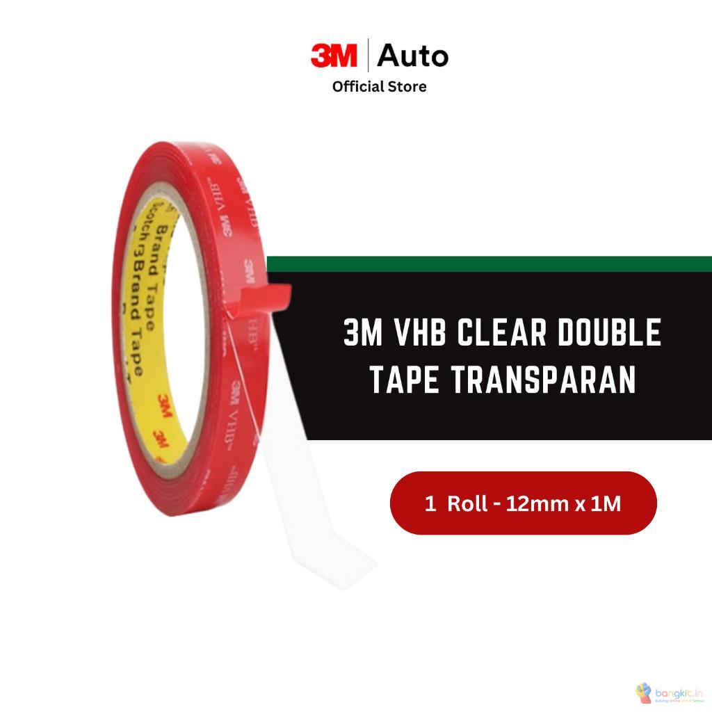 3M VHB Clear Double Tape Transparan Perekat Dua Sisi Bening Waterproof