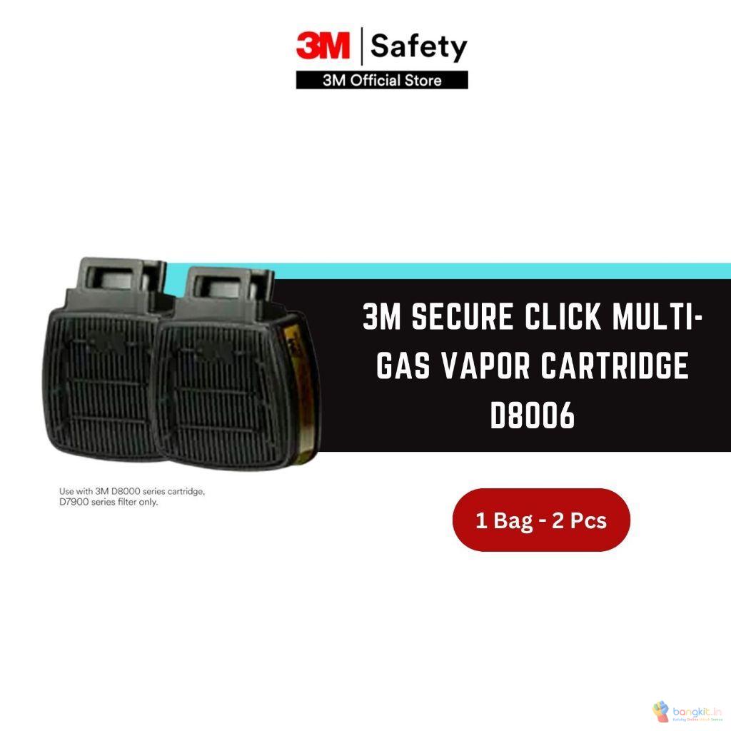 3M Secure Click Multi-Gas Vapor Cartridge D8006