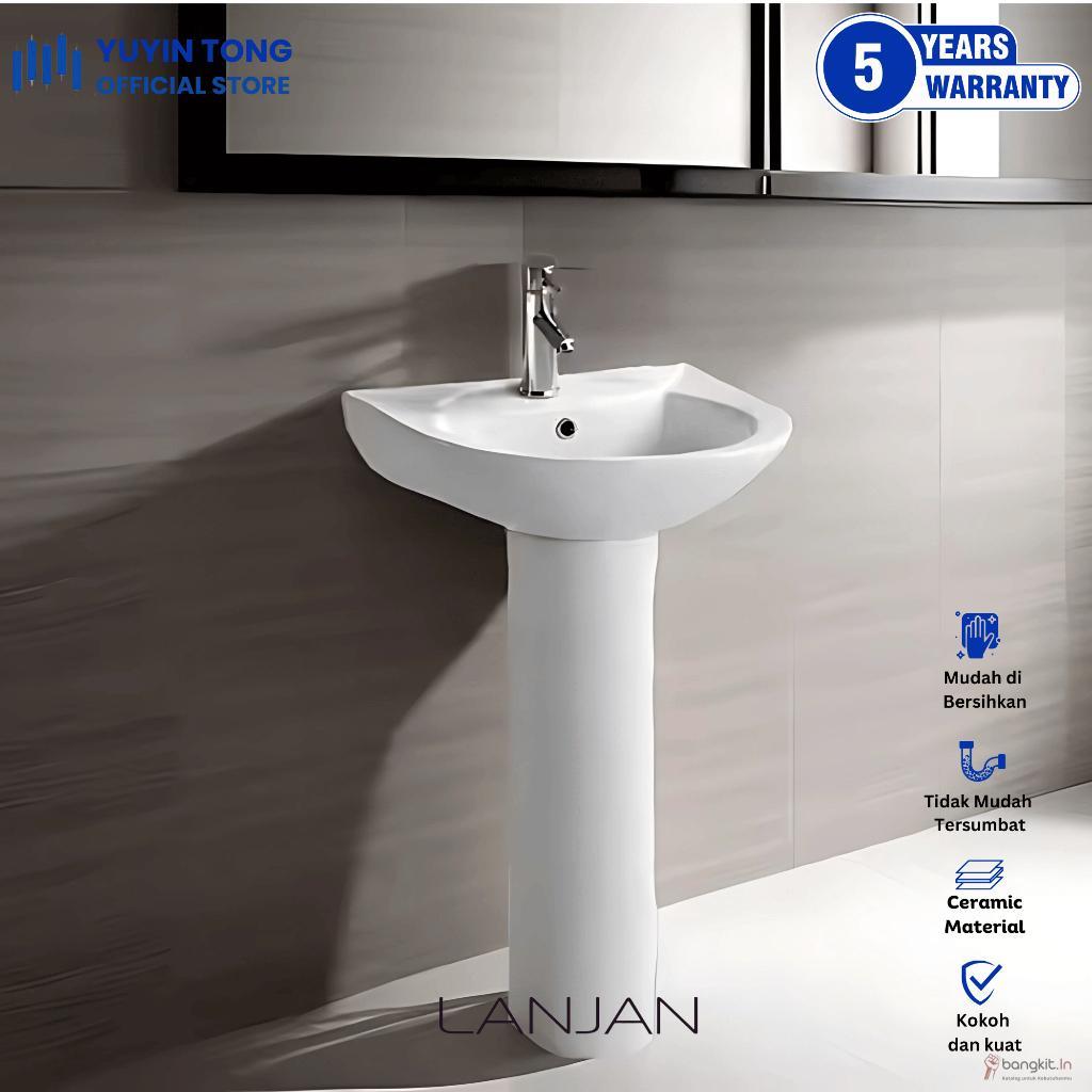wastafel berdiri+ pedestal - wastafel berdiri wastafel cuci tangan