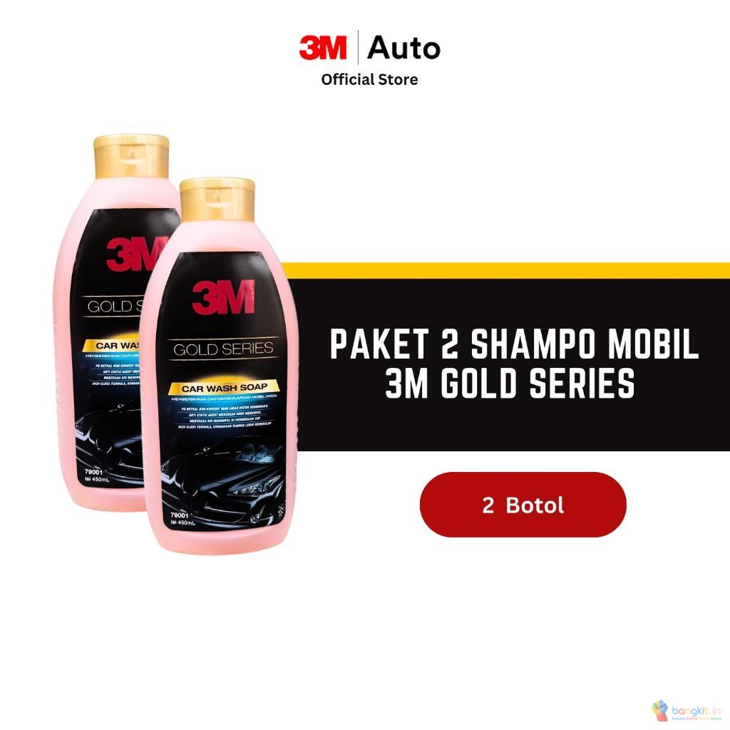 Paket 2 Botol - 3M Auto Car Wash Soap Gold Series - Sabun Sampo Cuci Mobil - Pembersih Body Mobil