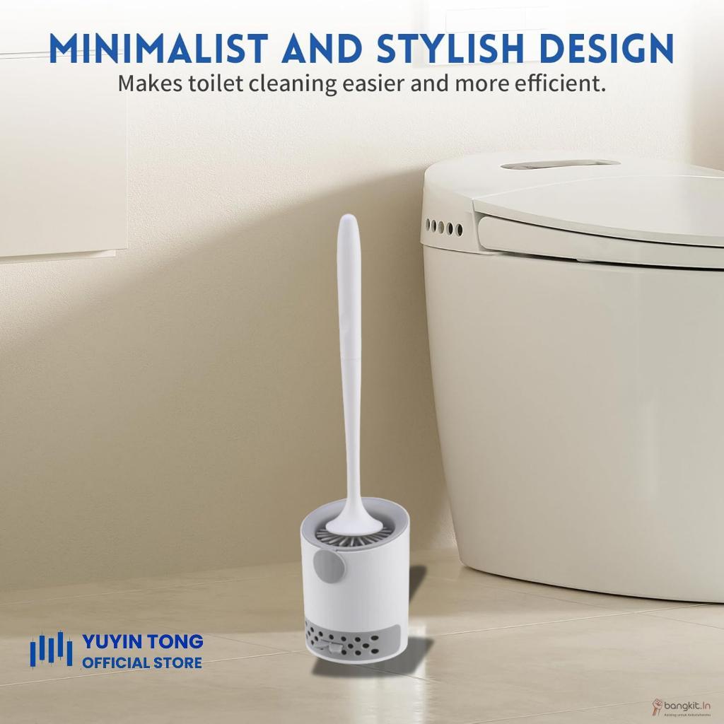 Sikat Toilet Brush Toilet Fleksibel Bundar