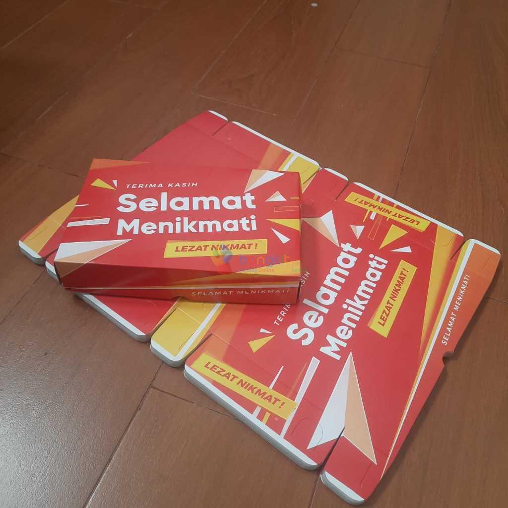 Kotak Dus Box Martabak – Kemasan Makanan Duplex (Martabak Manis/Telor/Umum)