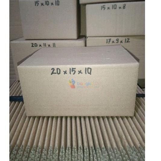 kardus 20x15x10 polos luar dalm