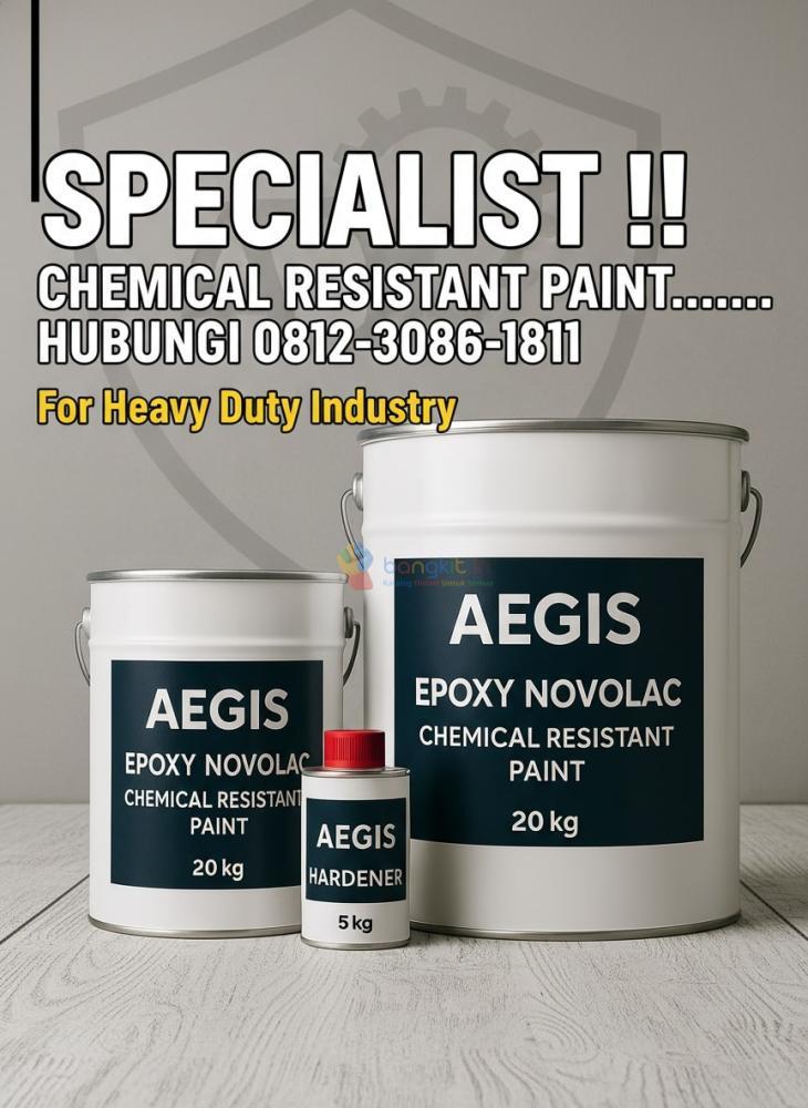 SPECIALIST | 0812-3086-1811 | Supplier Cat Chemical Resistant Coating Surabaya