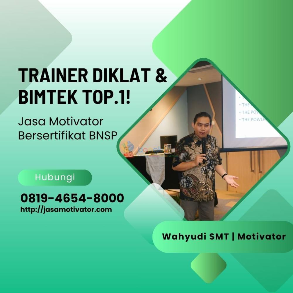 Pembicara Seminar Motivasi Jogja, Terunggul! Untuk Peningkatan Kapasitas SDM