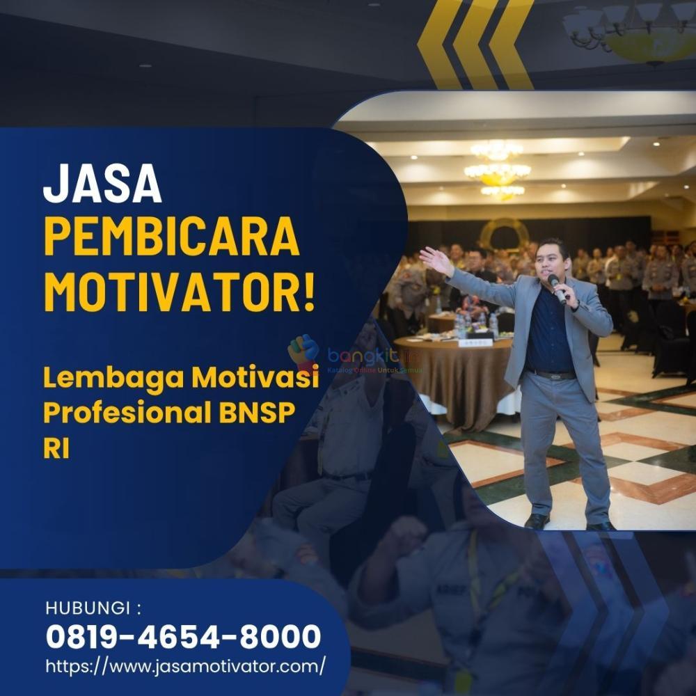 Motivator Leadership Jakarta Selatan, Terpercaya Dan Bersertifikat BNSP! (0819-4654-8000)