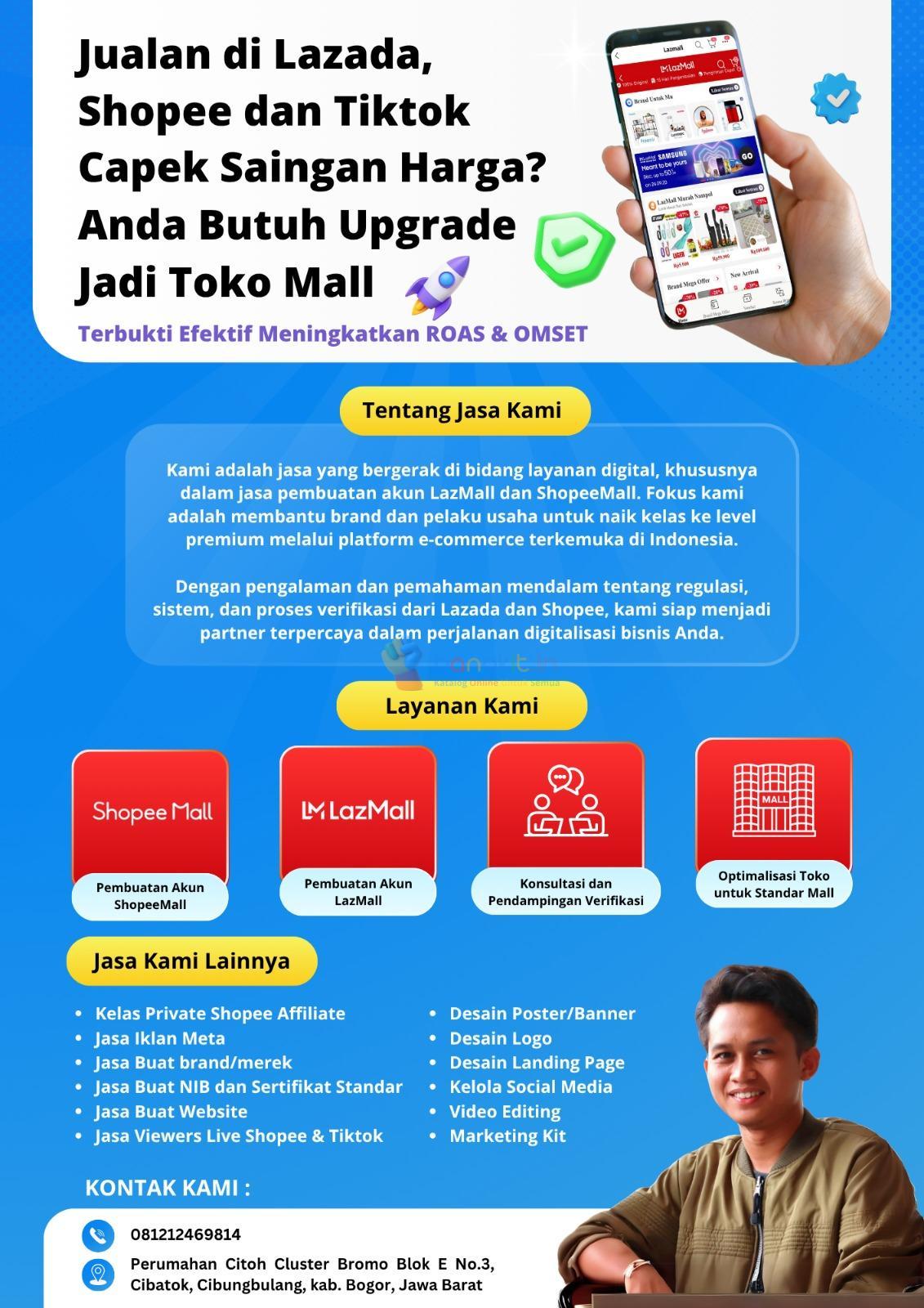 Jasa Pembuatan Shopee Mall