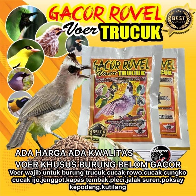 Voer Trucuk Penggacor Burung Pakan Burung Pakan Hewan Vitamin Hewan Suplemen Hewan Gacor Rovel Pengg