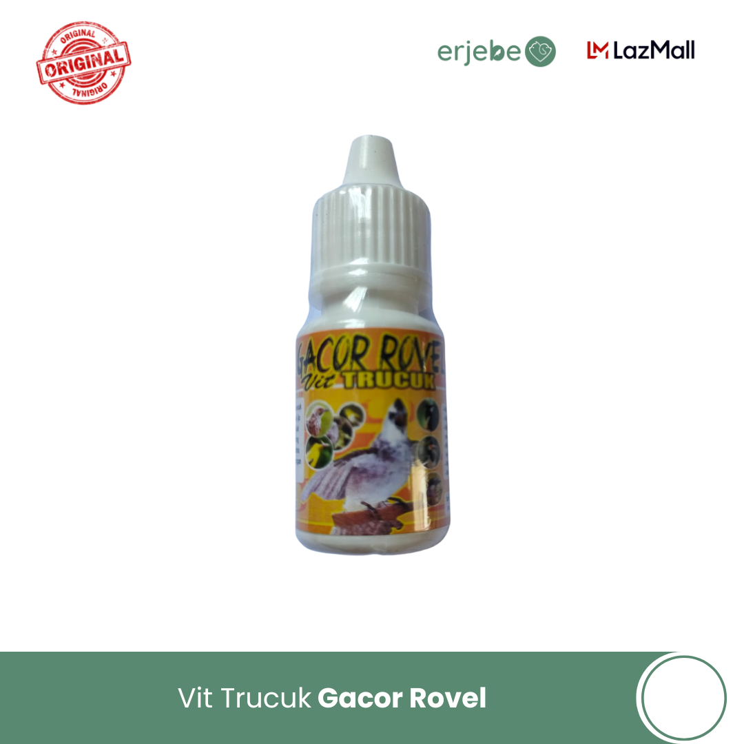 Vitamin Burung Trucuk Gacor Rovel obat Penggacor burung trucukan vitamin Penggacor burung trucukan P