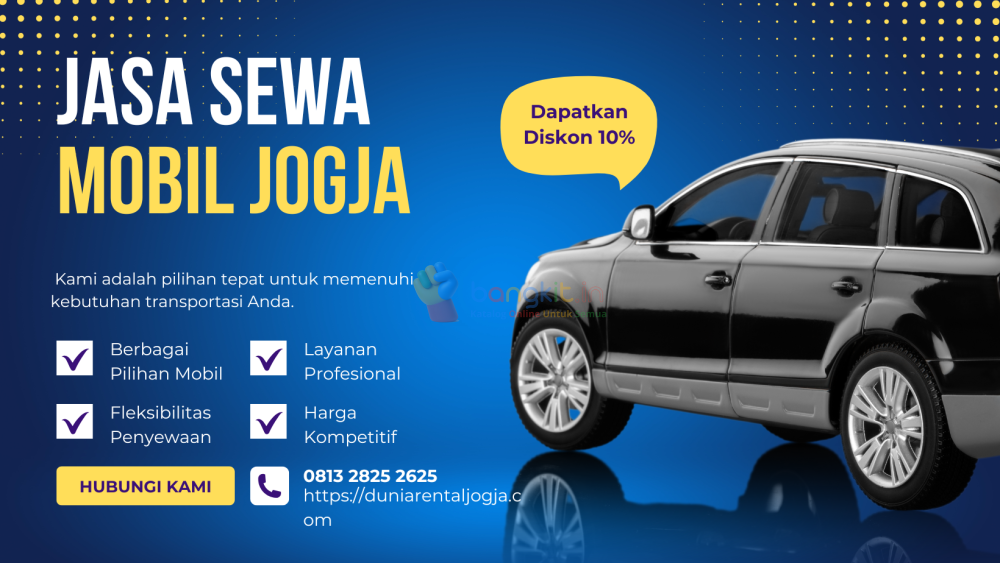 Sewa Mobil Jogja Murah Gratis Air Mineral CV Guntur Sakti