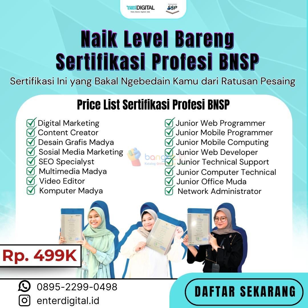 TERAKREDITASI! HUB: 0895-2299-0498 , Sertifikasi Bnsp Auditor Jakarta