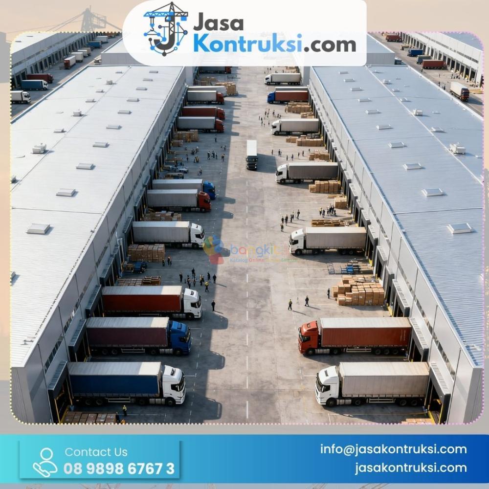 Jasa Konstruksi Open Warehouse di Jakarta berpengalaman