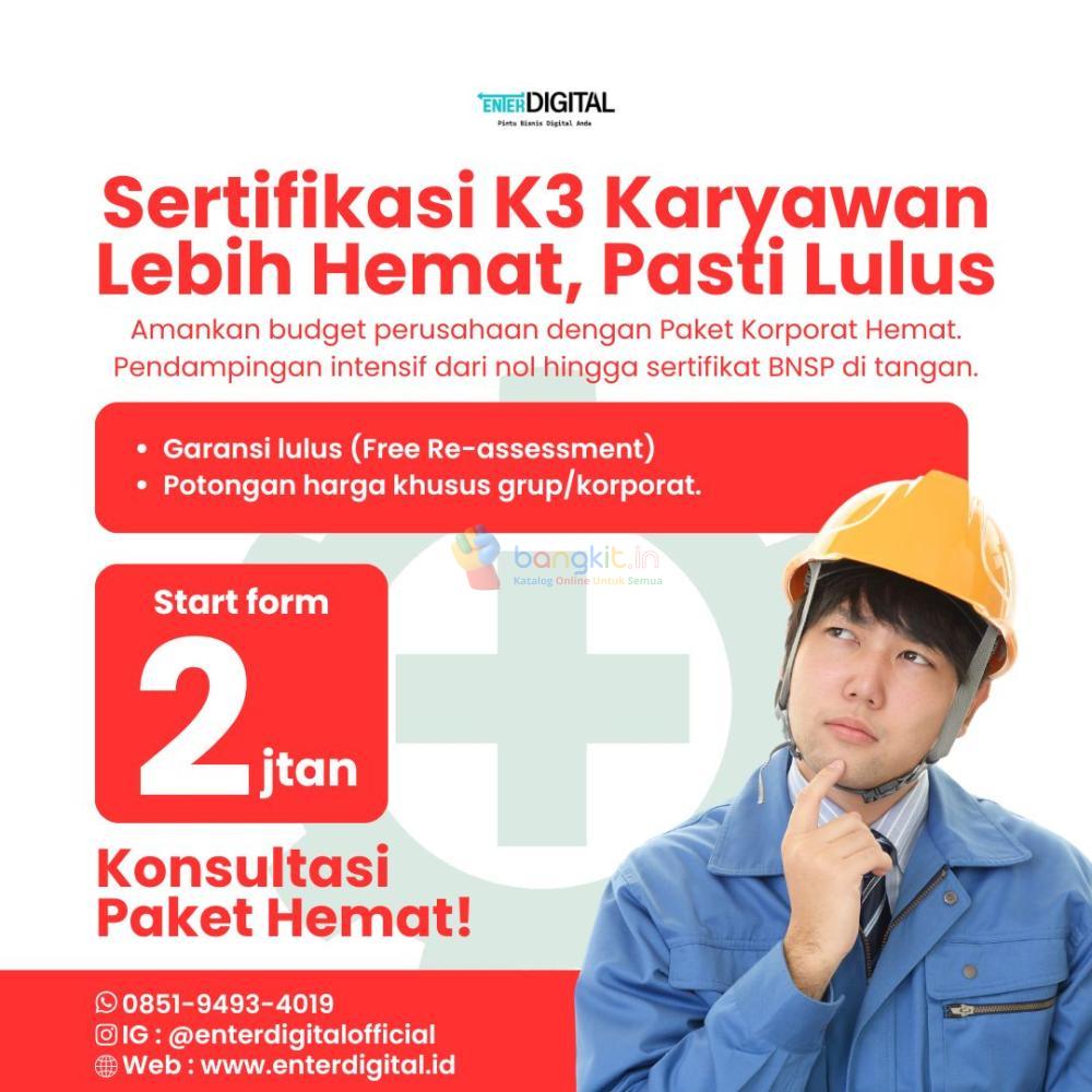 EKSLUSIF! WA : 0851-94930-4019 Sertifikasi Ahli K3 Umum Bnsp Gresik