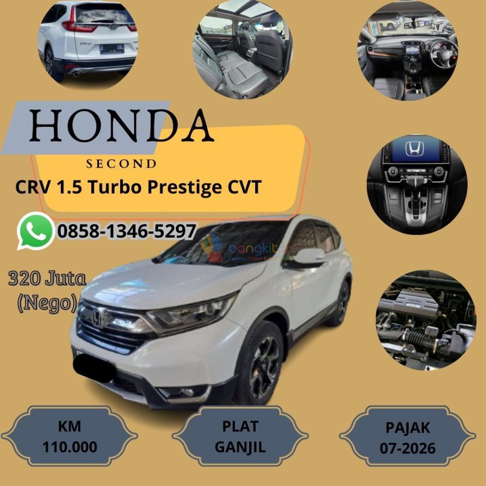 Plat E,c-rv turbo prestige bekas 2019,Indramayu - 0858-1346-5927