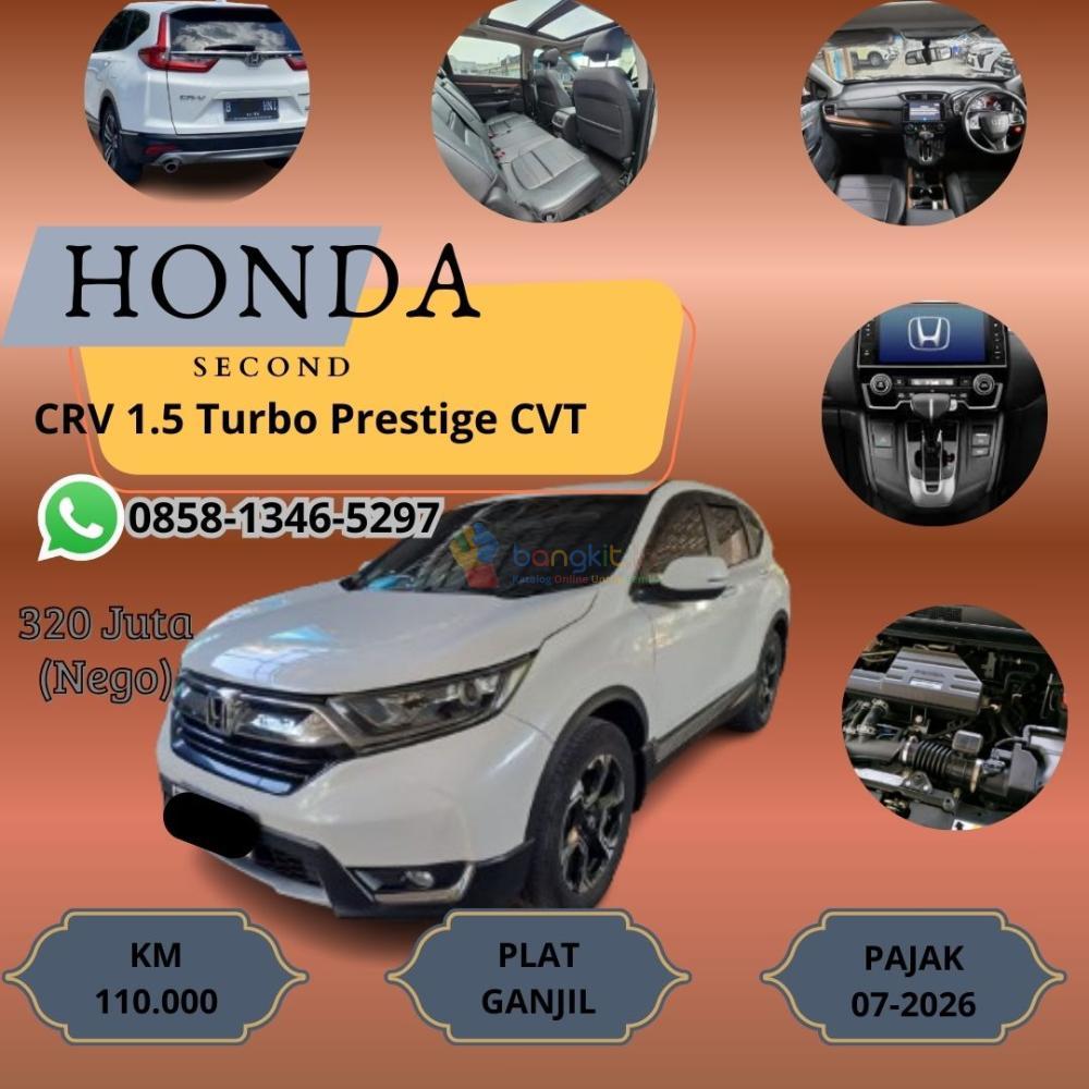 Siap Pakai,Honda CRV Prestige 1.5 Turbo 2019 Bekas Indramayu - 0858-1346-5927