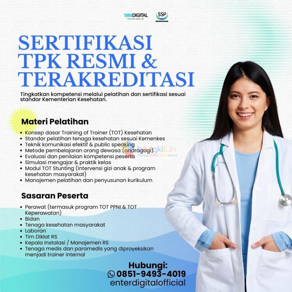 EKSKLUSIF! WA : 0851-9493-4019, Sertifikasi Kompetensi Tenaga Kesehatan Lampung