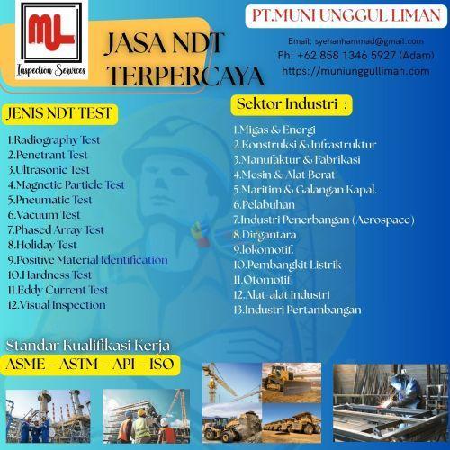 Layanan Pasti,0858-1346-5927 Perusahaan Jasa NDT Test Untuk Poros Gerbong Kereta,Karawang