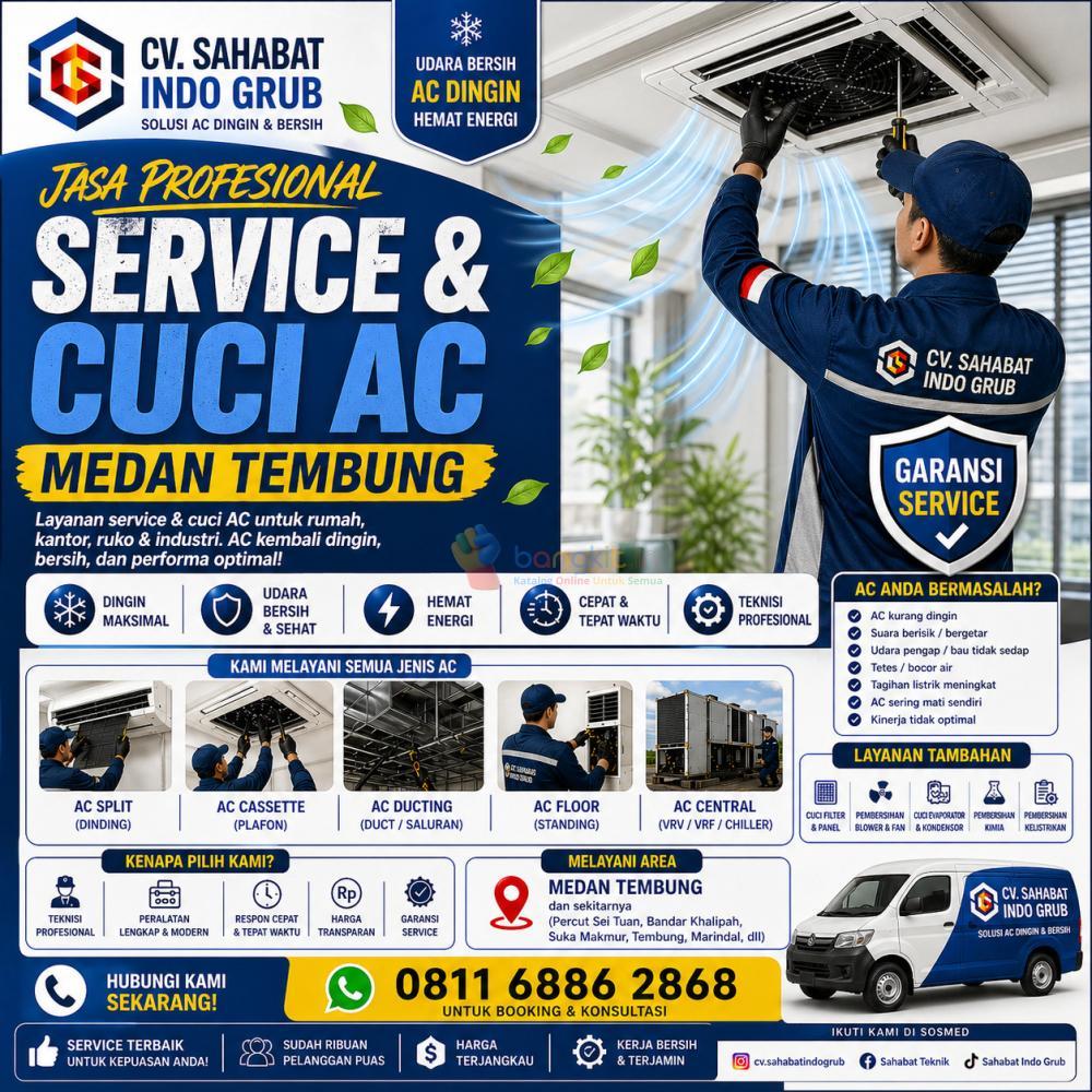 Perawatan AC Tembung – Biar Awet & Hemat!