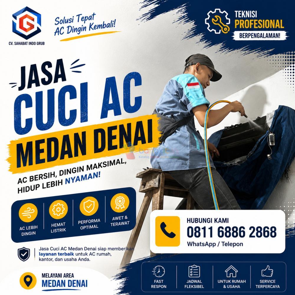 Cuci AC Medan Denai Promo Menarik Setiap Bulan