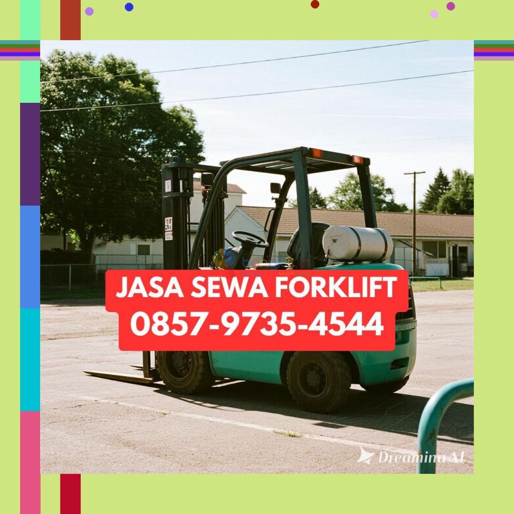 (DIJAMIN PUAS) 0857-9735-4544 Sewa Forklift Terdekat Banjar