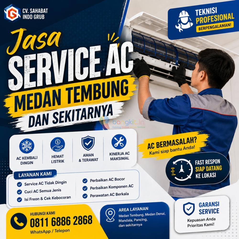 Service AC Medan Tembung untuk Rumah, Kantor & Ruko