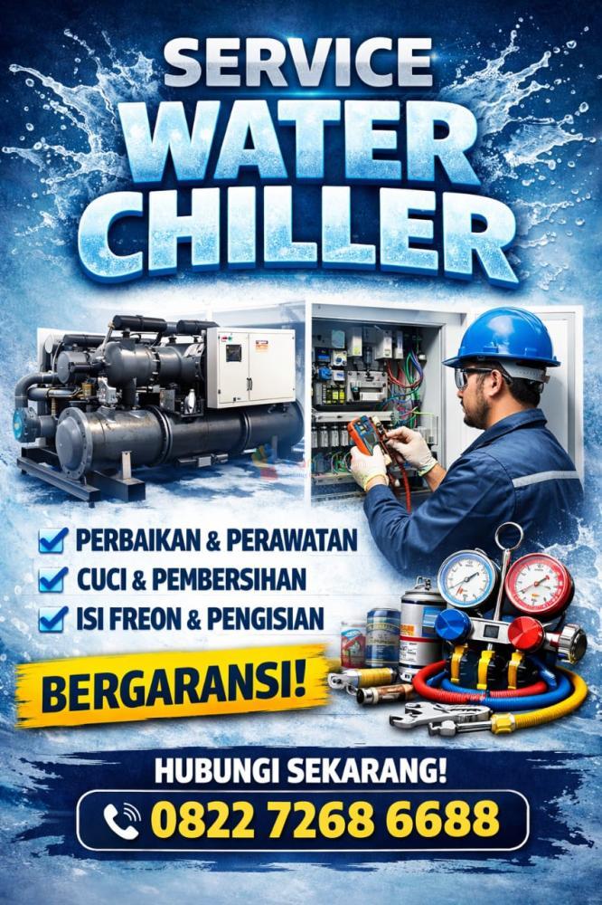 Service Chiller Kabupaten Batubara – Teknisi Profesional & Bergaransi ❄️082272686688