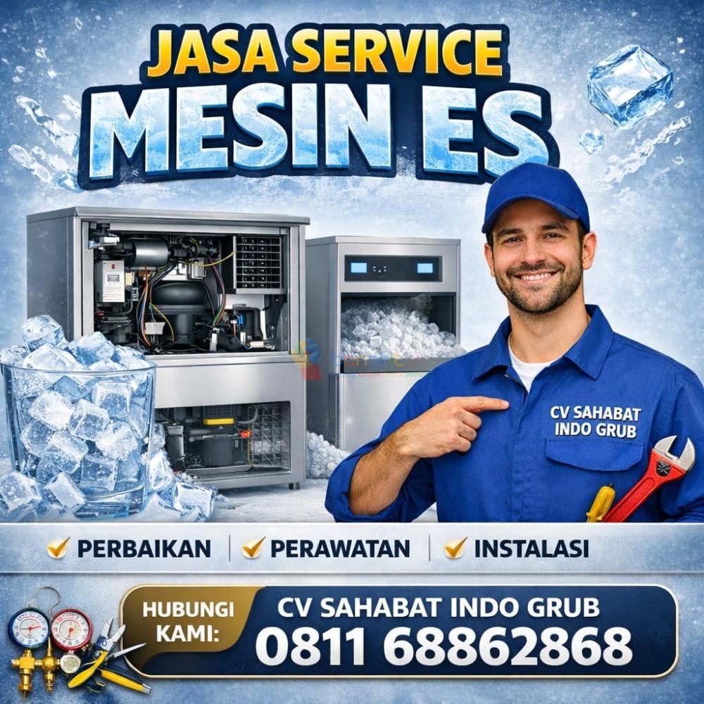 Mesin Es Tidak Dingin? Ini Solusi Cepat & Bergaransi ❄️🧊082272686688