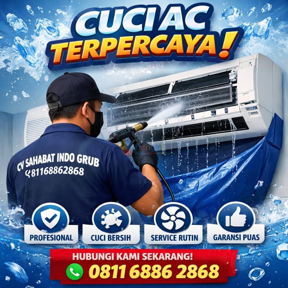 Cuci AC Medan Perjuangan – Teknisi Profesional & Bergaransi ❄️ 0811-6886-2868