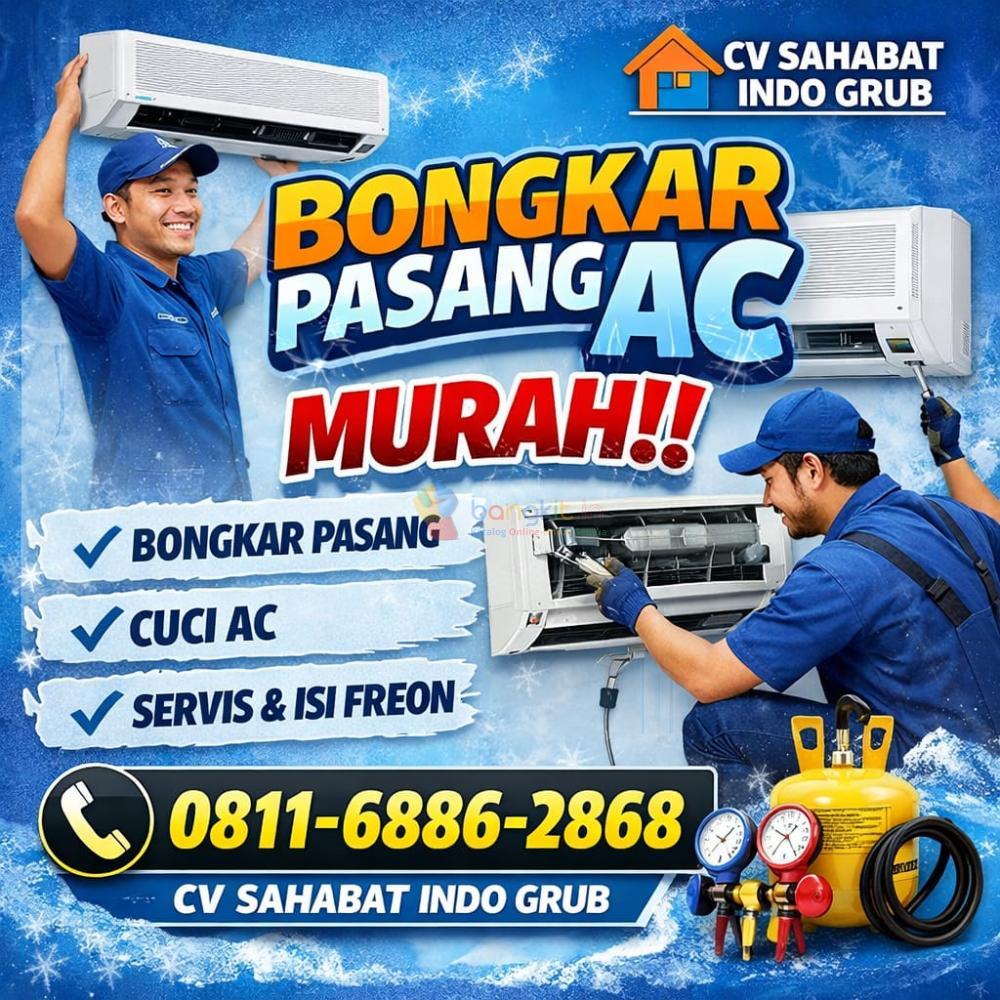 Bongkar Pasang AC Murah Medan Tembung – CV Sahabat Indo Grub | 0811-6886-2868 ❄️