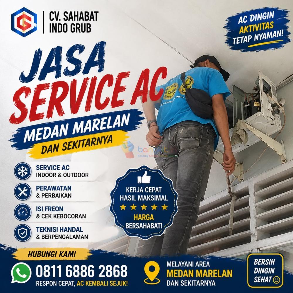 Jasa Maintenance AC Medan Marelan | Layanan Profesional dengan Harga Kompetitif
