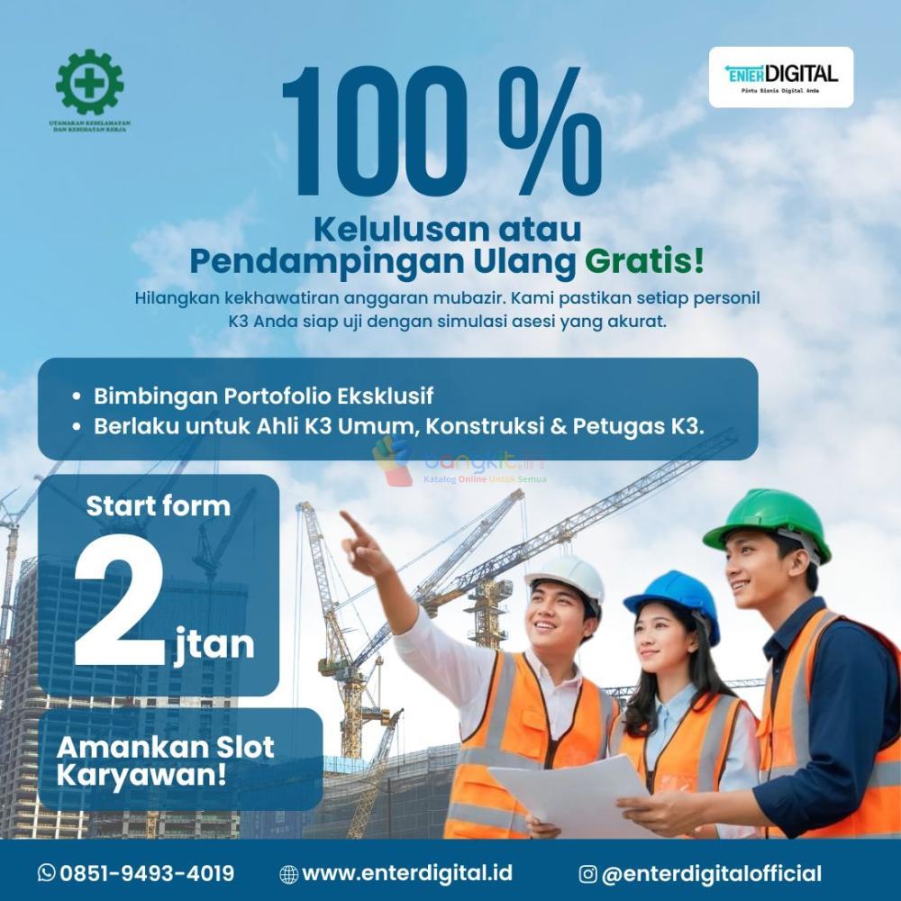KREDIBEL! WA : 0851-94930-4019 Sertifikasi Ahli K3 Umum Bnsp Kawasan Kariangau