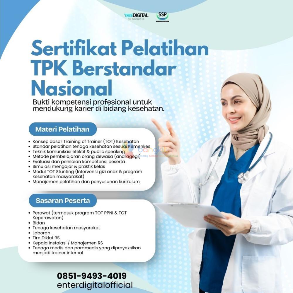 BURUAN! WA : 0851-9493-4019, Sertifikat Tpk Papua Barat